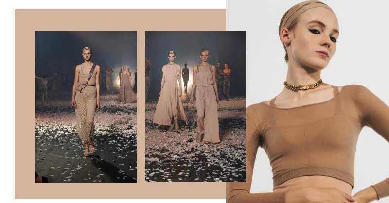 Dior 也瘋《延禧》?2019 春夏用莫蘭迪色貫穿全場