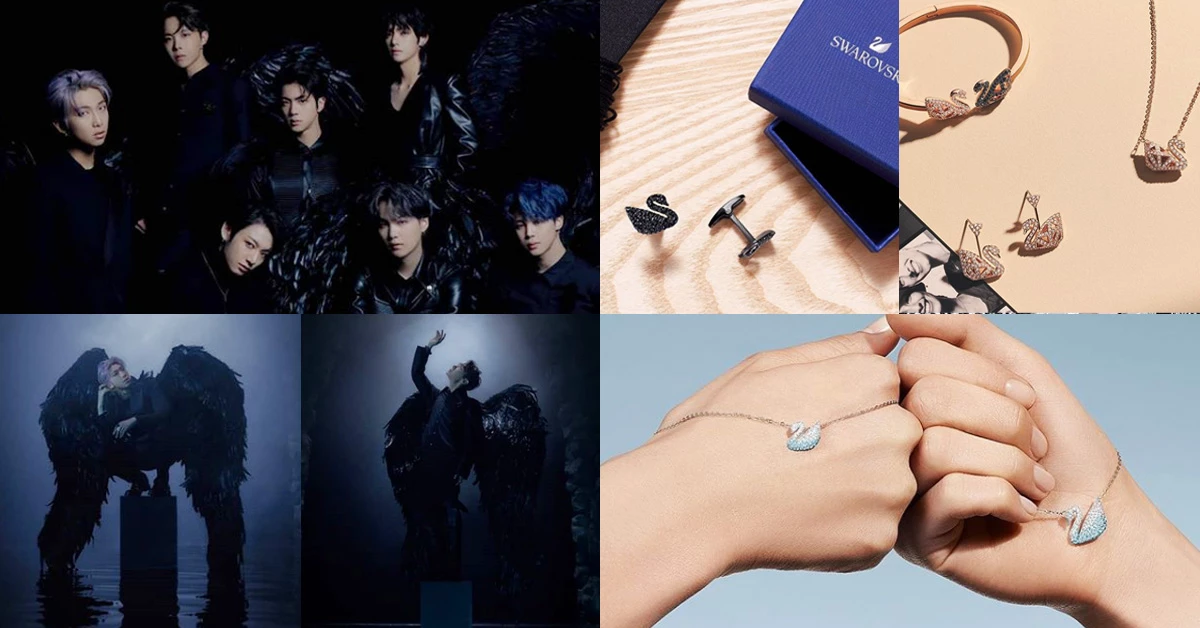 BTS防彈少年團新歌MV「黑天鵝」造型竟讓Swarovski經典飾品被銷售一空!