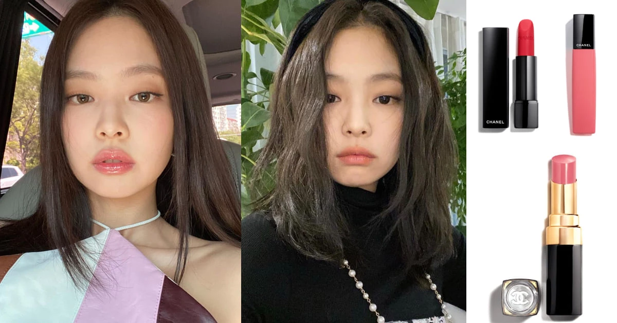 女孩第一支「香奈兒唇膏」選它!Blackpink Jennie精選5大必買色號,寶寶粉、辣椒紅都上榜