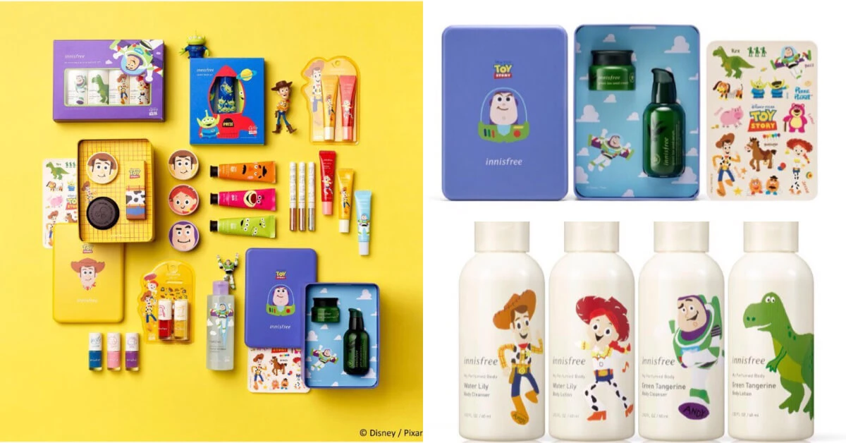 Innisfree推玩具總動員聯名美妝！9組推薦網友哭喊空殼也要收