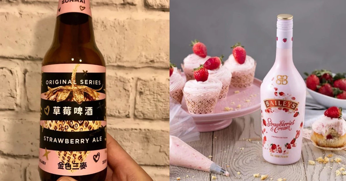 享受再一次戀愛的酸甜滋味!6 款草莓限定美酒,開啟你的微醺之夜