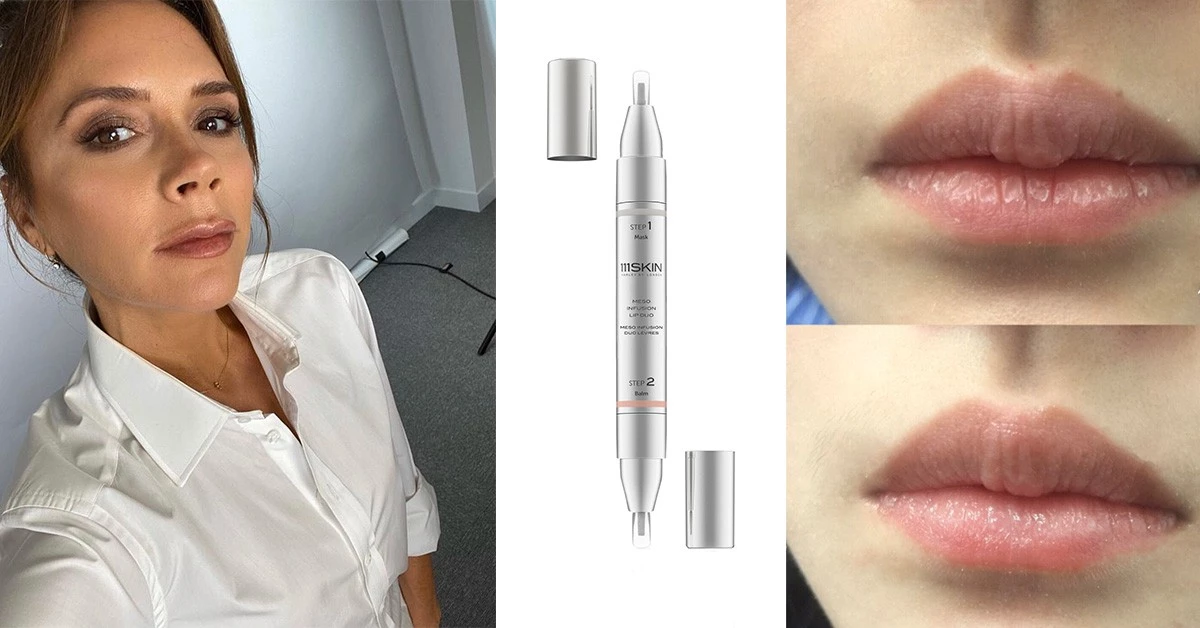 一筆抹去所有唇紋!貝嫂愛用英國超夯潤唇筆,連乾裂死皮都能立即神救援