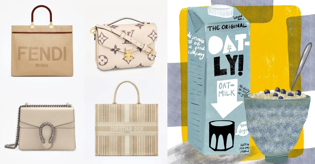 奶茶色包包先退下!LV、Dior、Fendi....春夏包包關鍵字是「燕麥色」