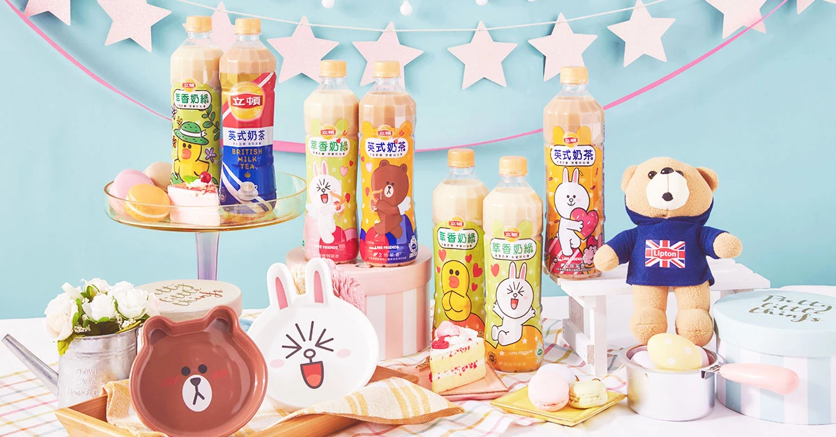《立頓 x LINE FRIENDS》超萌聯名再次來襲!8款包裝都好想收藏