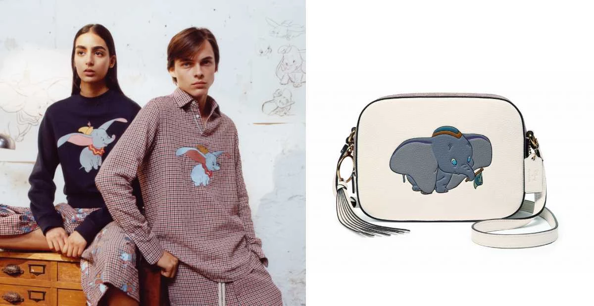 Hello Kitty地位動搖？！小飛象與Loewe、Coach聯名系列童趣又可愛
