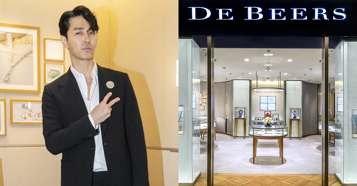 韓國最帥大叔車勝元來啦!快閃台北De Beers 101全新形象店開幕