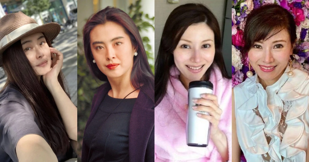 王祖賢素顏曝光!張曼玉、劉嘉玲…等8位香港女神妝前妝後,50歲白皙美膚根本逆天