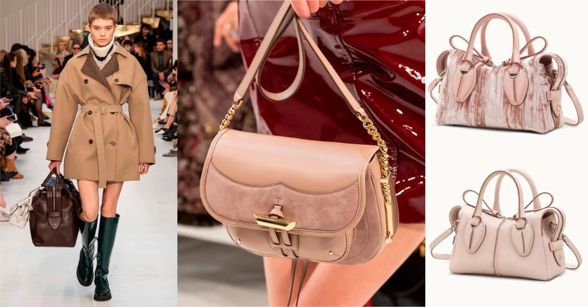 TOD'S 2019包款推薦！玩轉經典、皮革與異材質拼接，今年秋冬混搭才是時尚！