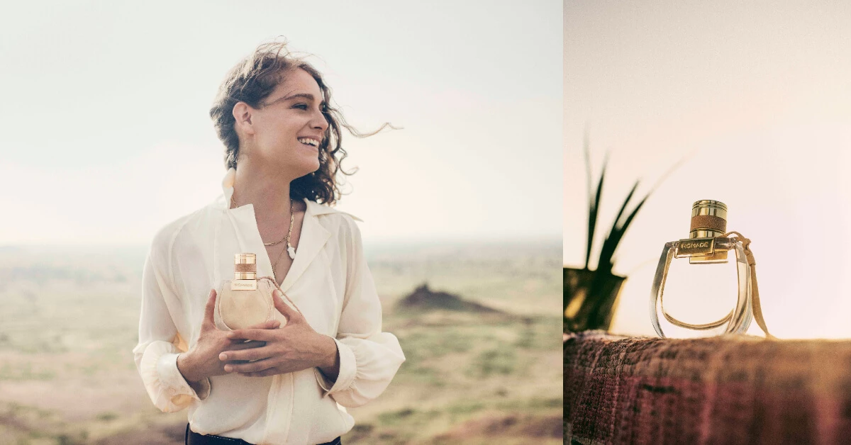 Chloé 全新香氛NOMADE,跳脫原本的瓶身和氣味,描繪出女性追求自由之美