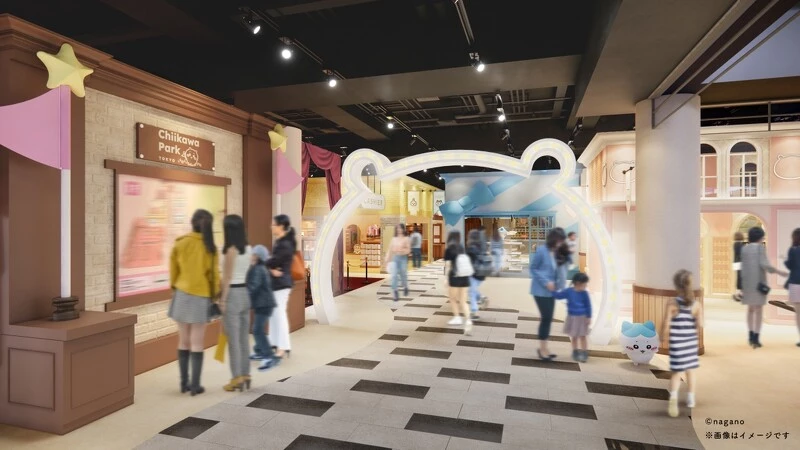 吉伊卡哇樂園的限定周邊商品區,滿滿吉伊卡哇毛絨玩偶、爆米花桶、印花 T 恤、文具、鑰匙圈、手機殼、環保袋...等周邊,且都是外面買不到的樂園限定設計,絕對是購物控和收藏迷的天堂。