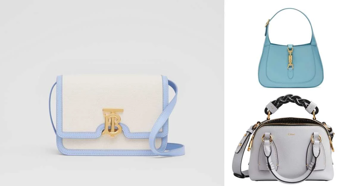 「寶寶藍」色繼續夯！Celine、Gucci到Loewe...10款「寶寶藍」包，讓妳年初拎到年尾！