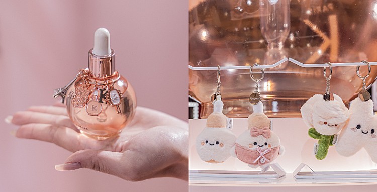 巴黎卡詩「釉光女孩俱樂部」快閃店