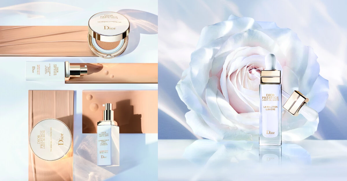 敏弱肌也能用!Dior美白精華、100%物理性防曬BB霜、氣墊防護帶著走