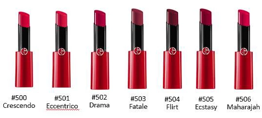 Giorgio Armani 奢華訂製緞光水唇膏