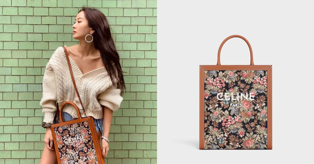 孫芸芸這款「老奶奶包」被問爆!Celine的復古緹花設計根本是古董包等級呀!!