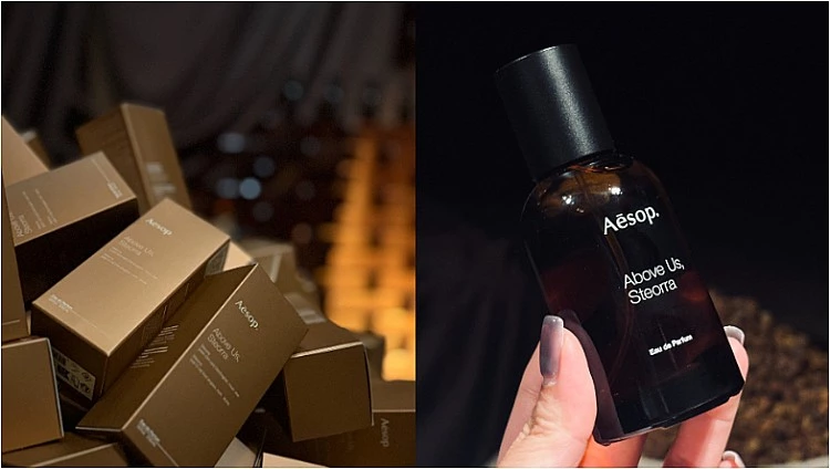 Aesop第一款琥珀調香水「蒼穹之上.引」