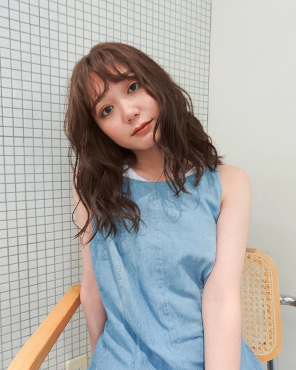 長髮燙髮造型1：柔軟波紋燙