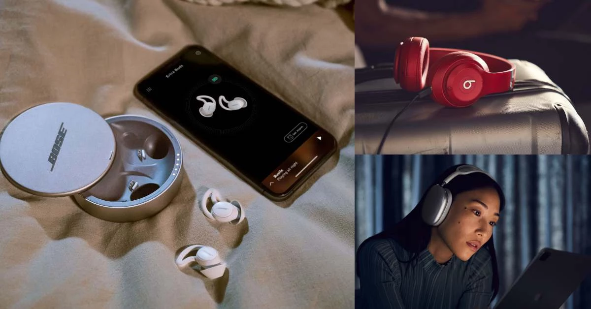 抗噪耳機推薦Top 6!Airpods 、 Beats、小米....Bose這款耳塞是失眠救星