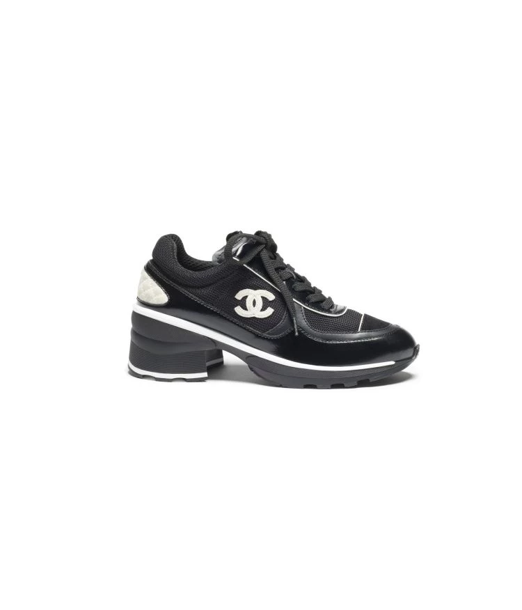 Chanel雙C Logo高跟球鞋，商品價格 NTD50,100。