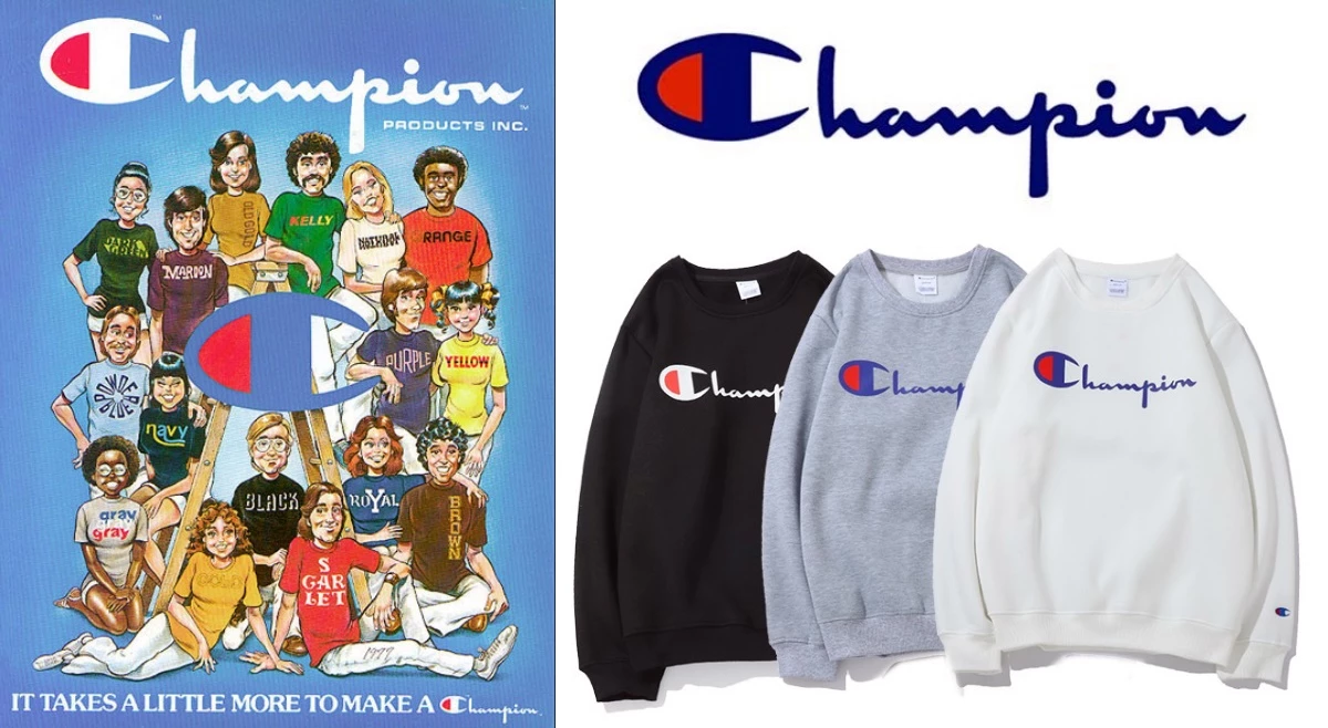 【百年俱樂部】帽丅始祖Champion再度翻红,靠的是100年以來品牌超强DNA!