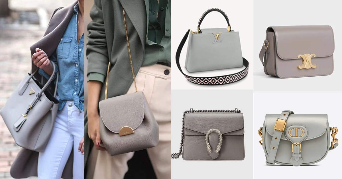 2021包包流行趨勢關鍵是「極致灰」！LV、Chanel、Celine...6款灰色IT Bag跟上Pantone年度色