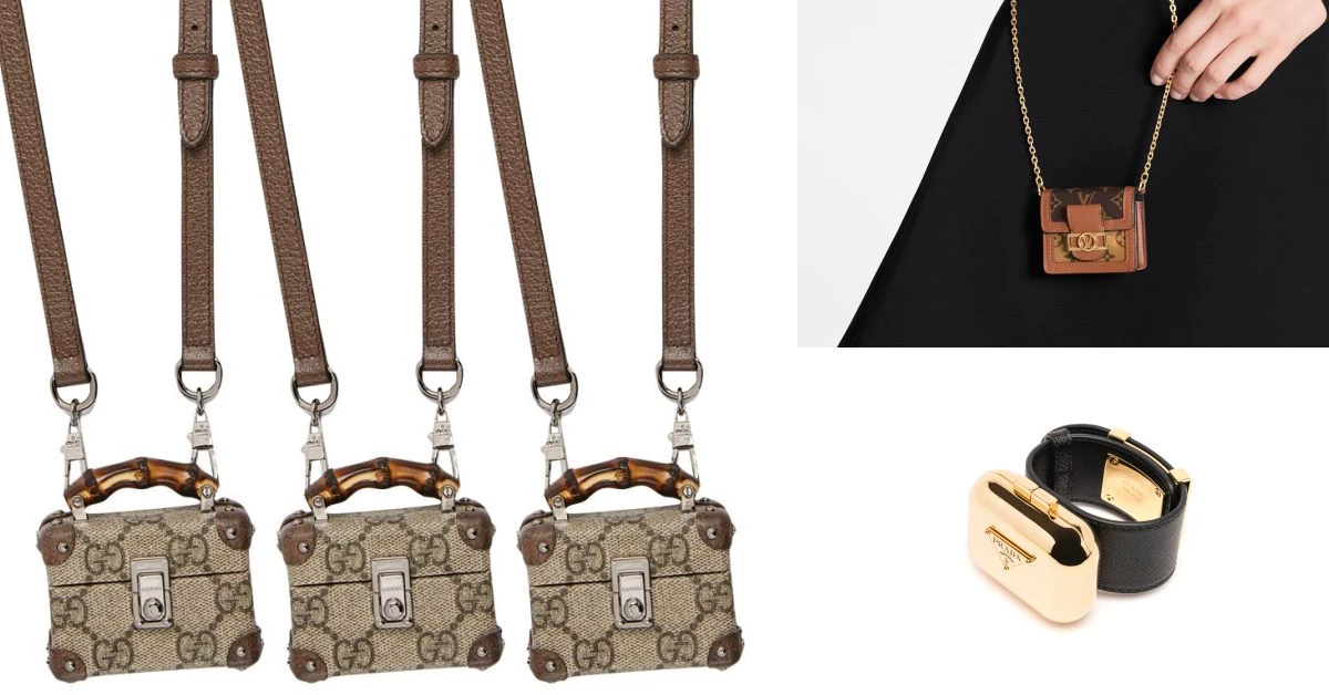 AirPods Pro保護殼時尚品牌跨界搶生意!Chanel、Gucci到LV經典包全縮小,3C女王也要很時髦