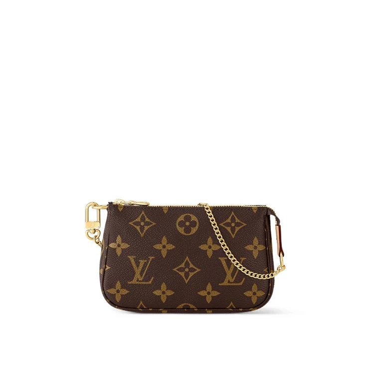 小廢包lover在哪裡？被暱稱為「迷你麻將包」的Mini Pochette Accessoires，是LV小廢包界的入門經款，小巧卻精緻的設計，渾圓外型加上柔軟帆布觸感，讓它不僅實用，也總能爆擊女人的心，特別適合當作精品第一顆入門包。
