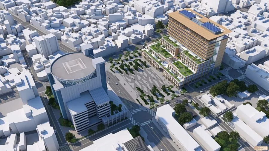 歷經二十年，嘉義市政府推動的「市民中心北棟大樓新建統包工程」將於明年動工，預計 2030 年完工，由永青營造與劉培森建築師事務所操刀。規劃為地下 2 層、地上 13 層的多功能永續辦公大樓，並融合「木都嘉義市」歷史與人文特色，成為城市新地標。未來這裡不僅是行政辦公的大樓，更將成為市民生活、交流與休憩的重要場域，為嘉義市政園區注入嶄新活力。