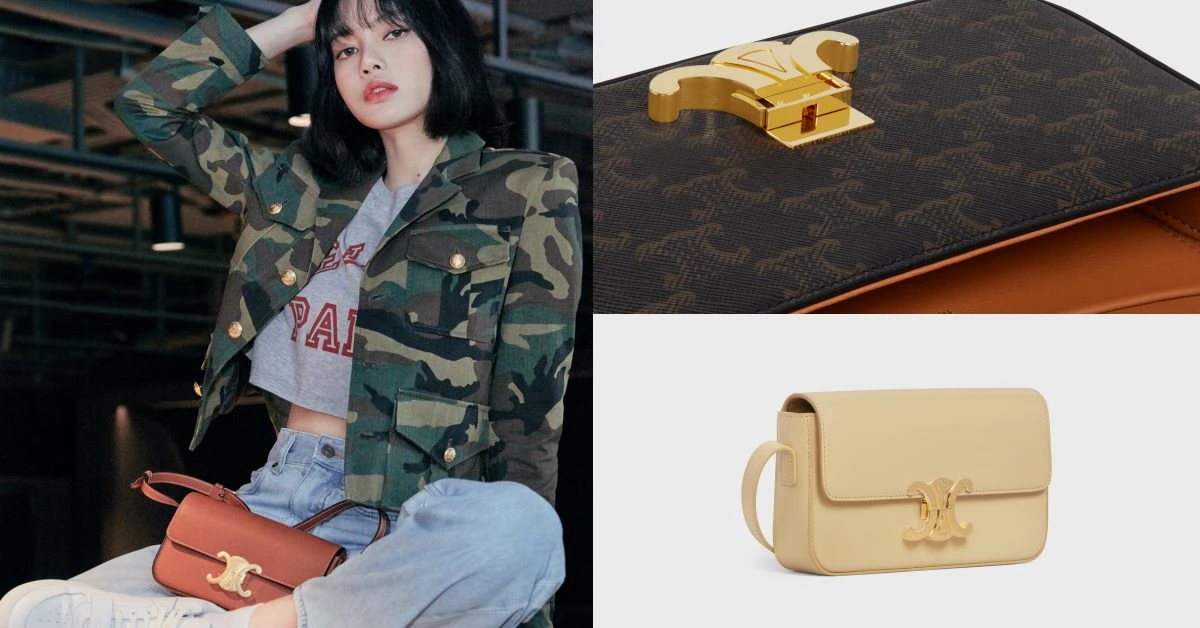 Celine 「Triomphe包」賣翻再推腋下包,BLACKPINK Lisa、《三十而已》江疏影搶著揹