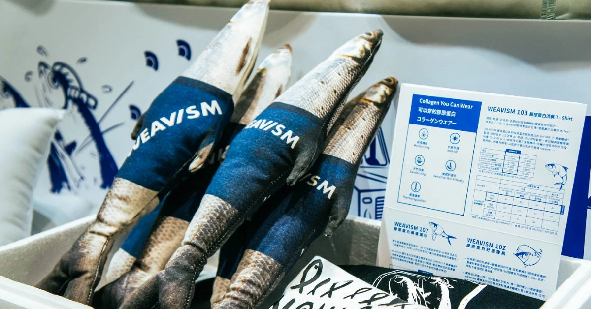 不只外型是條魚,它布料就是虱目魚!WEAVISM《織本水產》把魚市場搬進誠品生活啦!