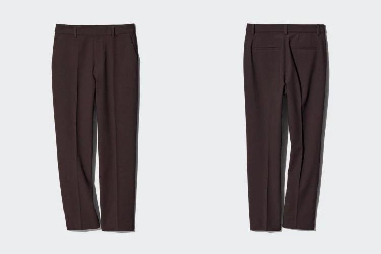 Uniqlo Smart 九分褲，（商品編號：479298｜商品售價：NTD990）。