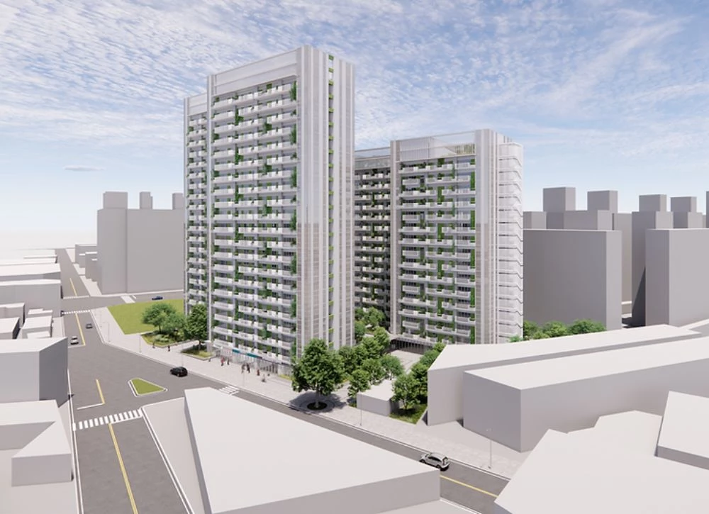 作為新竹首座社會住宅，中雅安居將規劃地上 21 層、地下 3 層，共計 640 戶。建築外觀立面引入大量的綠意植栽，結合建築量體及地面層景觀規劃，以半預鑄樓板及預鑄樓梯施工，以大幅提升興建效率，同時規畫設置身障日照中心、非營利幼兒園等設施