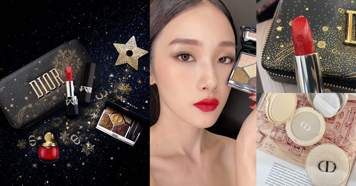 2020 Dior聖誕彩妝搶先看!絕美雪花雕紋、超限量粉紅皮革氣墊帶妳進入童話世界