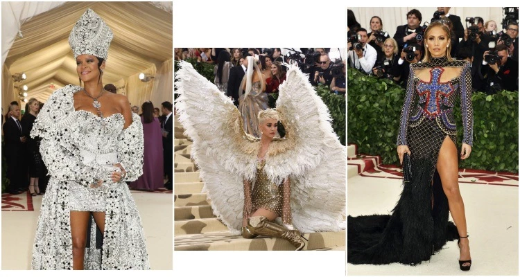 火辣教宗、落入凡間的天使都踏上紅毯!來看2018年Met Gala女星們的超狂詮釋