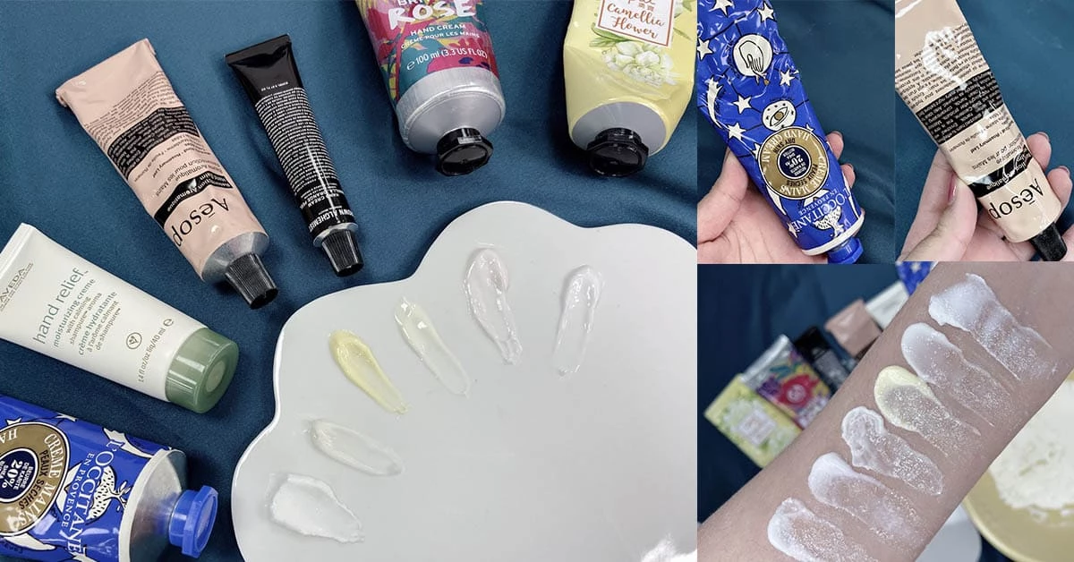 【神儂實驗室】PTT秋冬護手霜推薦!哪一款最滋潤不黏手?一次試給你看