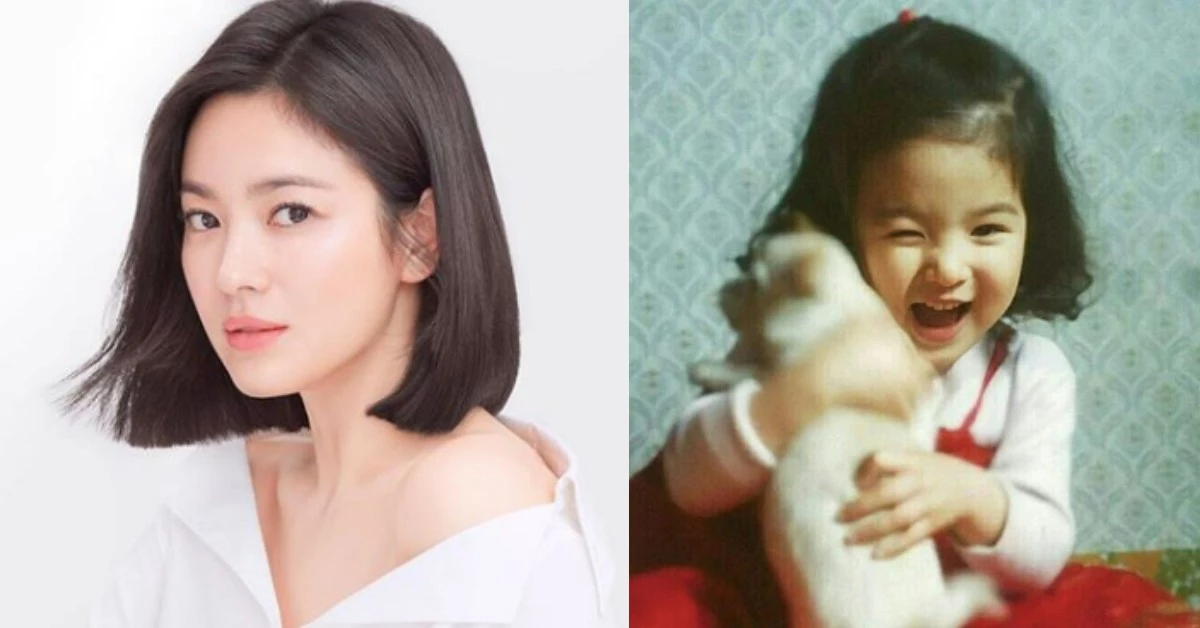 真的從小美到大!「母胎美人」宋慧喬30多年前照片曝光,凍齡都靠「這招」