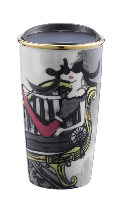 Alice+Olivia插畫馬克杯(12 oz)$900