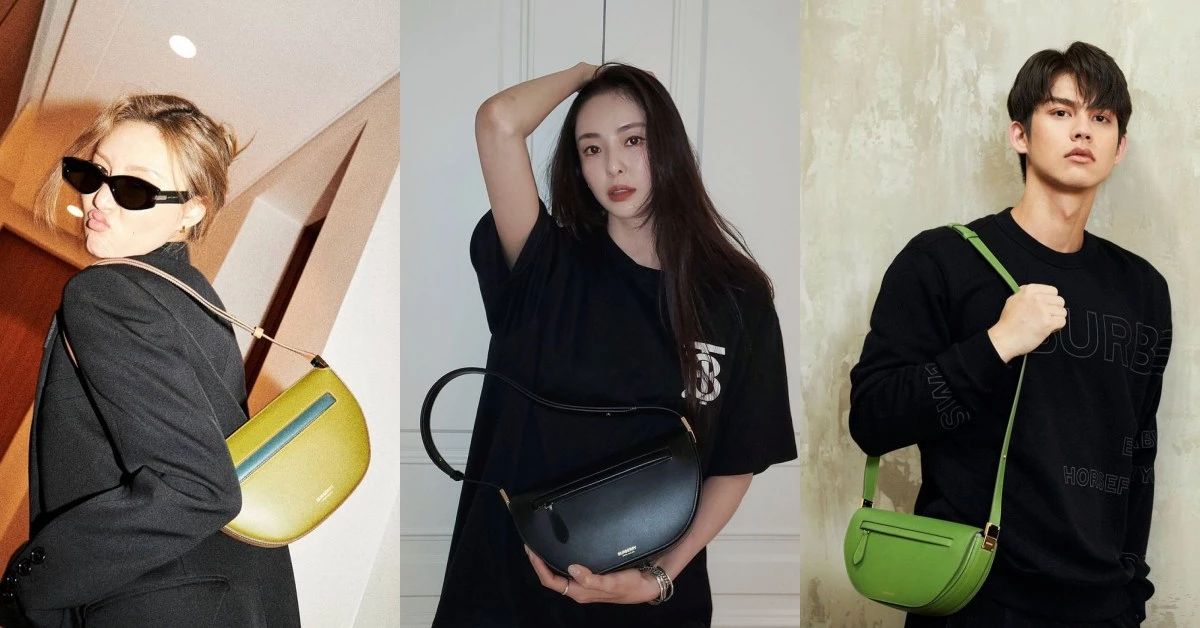 Burberry「半月包」IG爆紅!泰國BL劇男神Bright、李多熙、華莎到Itzy男女通吃