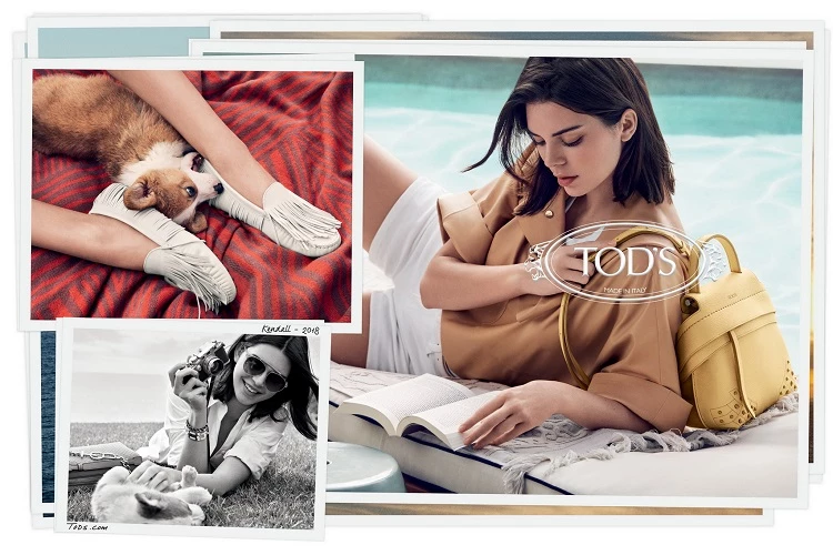 TOD'S 2018春夏形象，歡迎光臨Kendall Jenner的義大利夢境