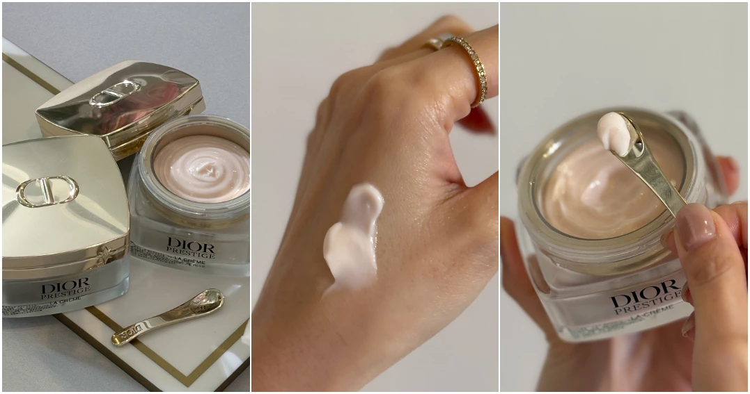 Dior迪奧 精萃再生玫瑰胜肽乳霜/一般型 / 豐潤型，50ML，NTD16,200；填充瓶，NTD13,750