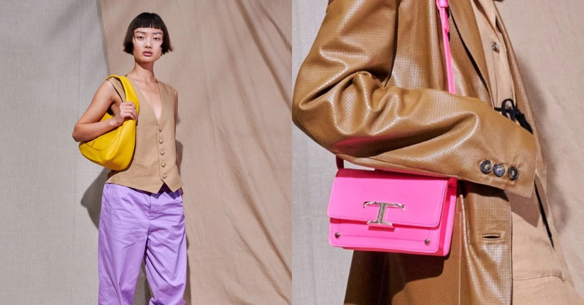 Tod's春夏配件關鍵字是 「撞色」!Timeless包、樂福鞋...Shirt Bag櫃上詢問度居高不下