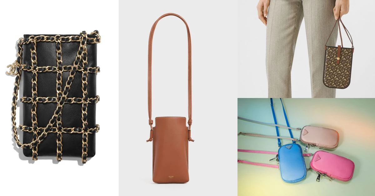 小包也能很實用?從Chanel、Burberry到Prada都在狂推的「手機包」妳跟上了嗎?