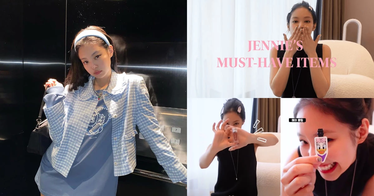BLACKPINK Jennie穿搭必備一次公開！好感髮型全靠＂大腸圈＂，私藏唇膏色號曝光