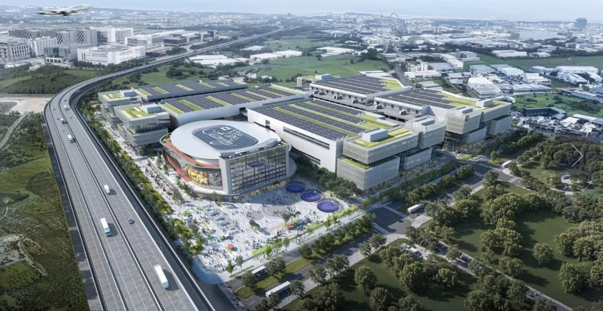 作為全台最大的都市開發計畫,桃園「航空城」是史上最大規模的國家級都市開發計畫。去年,台灣人壽以 137 億餘元,標下桃園航空城優先產專區面積最大的 I 基地,並與長榮國際儲運公司計畫斥資逾 500 億元,分 3 期開發 I 基地,首期將興建巨蛋多功能運動場館,並由職籃「桃園台啤永豐雲豹」承租,計畫可容納接近萬人的規模。