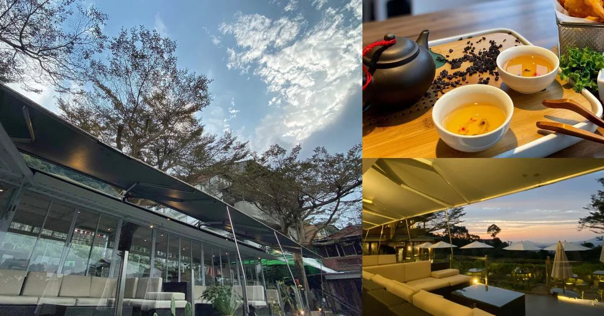 貓空「找茶屋」無敵視野觀看101煙火 !現泡好茶、古早茶油麵線,暖胃也暖心!