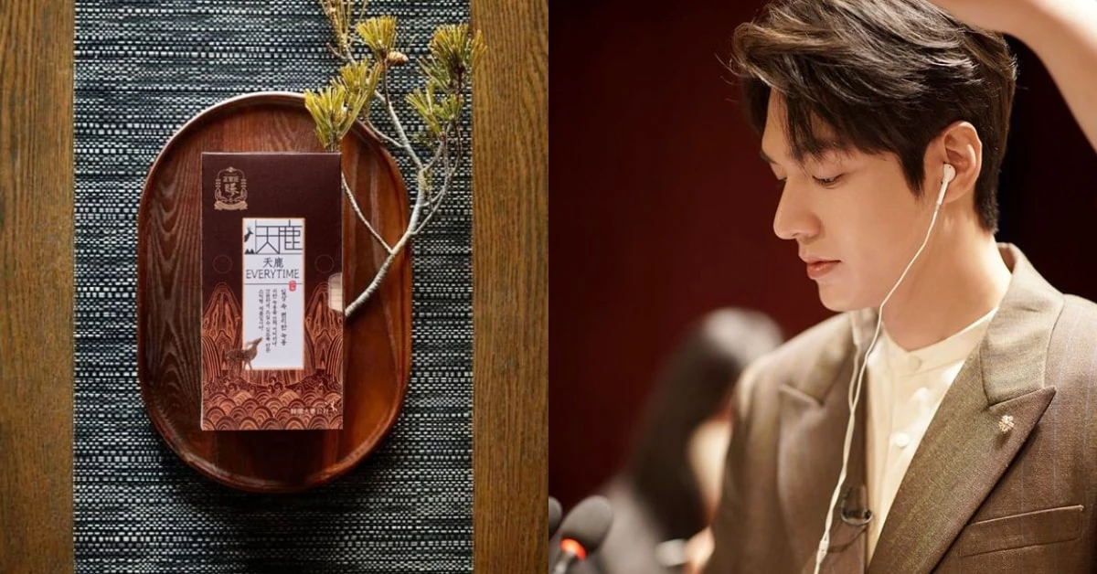 李敏鎬私藏珍品大公開！正官庄「天鹿EVERYTIME」打造元氣帥顏，男神拍戲必備的秘密武器