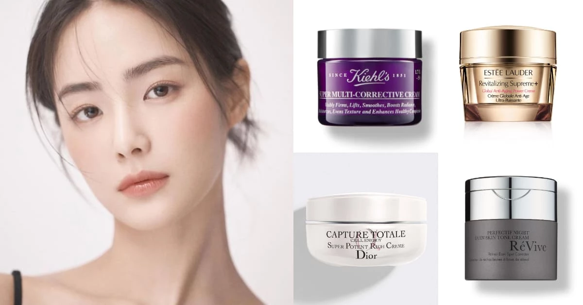 保濕乳霜推薦Top 10!Dior、Kiehl's、雅詩蘭黛⋯30+抗老抗乾紋不宜遲