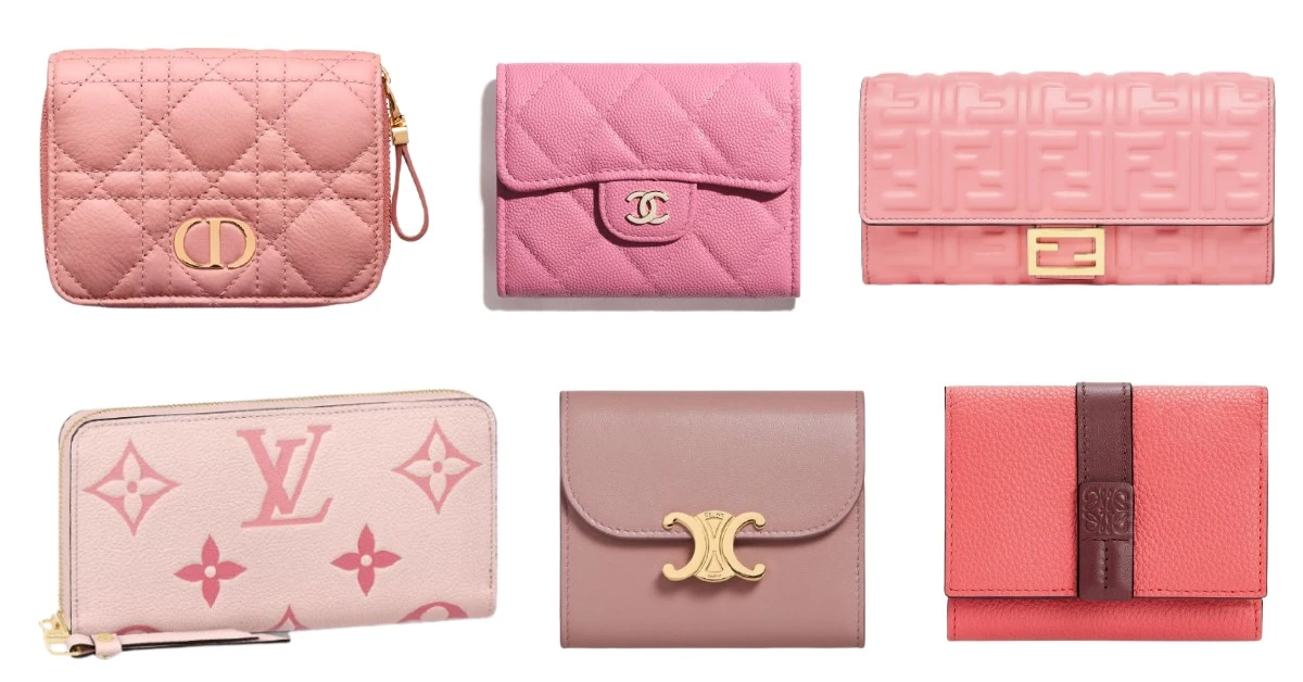 2021皮夾推薦「粉嫩系」Top 10!Chanel、LV、Gucci...Celine Triomphe櫃上詢問度超高!