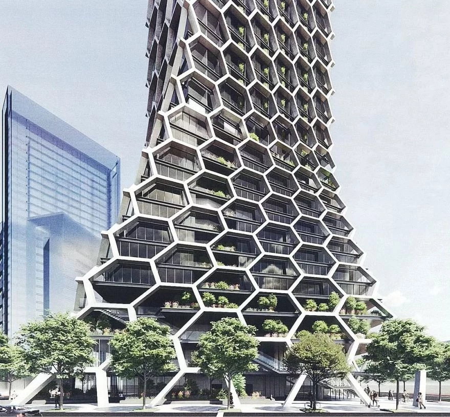 台北將迎來全新最高住宅大樓,由宏盛建設於北投石牌路二段主導開發的「宏盛住商大樓(石牌 142 案)」,樓高達 216.4 公尺,規劃 58 層。建築外觀以潔白幾何圖案為主,運用柔和曲線並於上方收窄,藉此弱化整體量體的厚重感。1 至 4 樓規劃為零售空間,10 樓以上為集合住宅,並引入飯店機能。完工後將改寫北投區天際線,打造全新城市地標。
