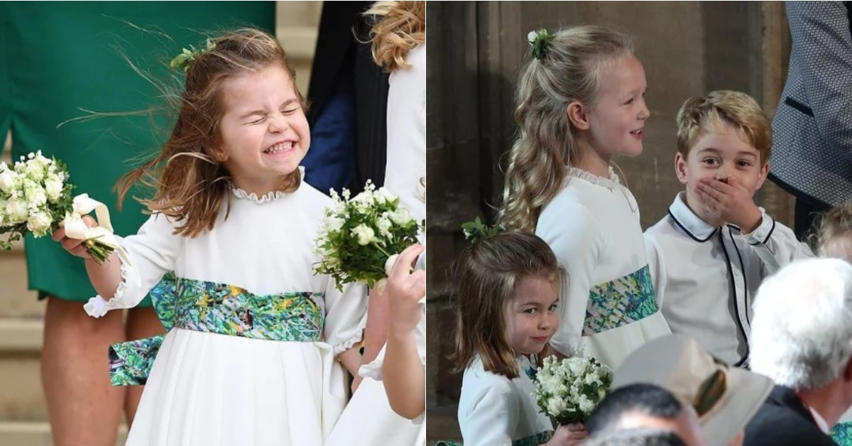 厭世上班日就靠他們來療癒!回顧英國皇室婚禮上喬治小王子與夏綠蒂小公主的萌樣